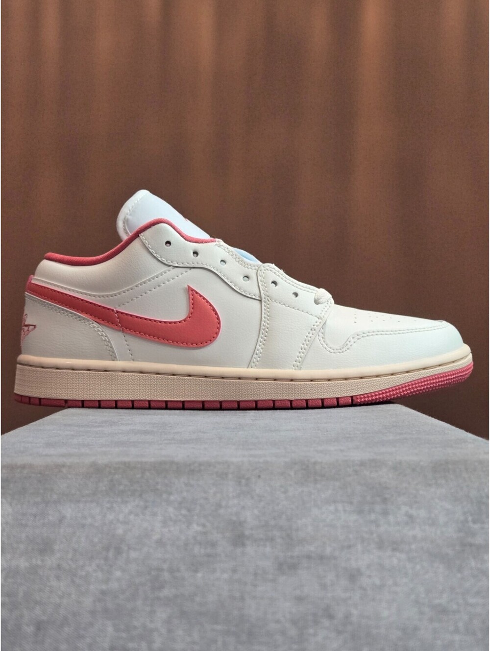 Air Jordan 1 Low - Sail / Pink Salt / Guava Ice (DC0774-109) Women's 10 NEW NIB